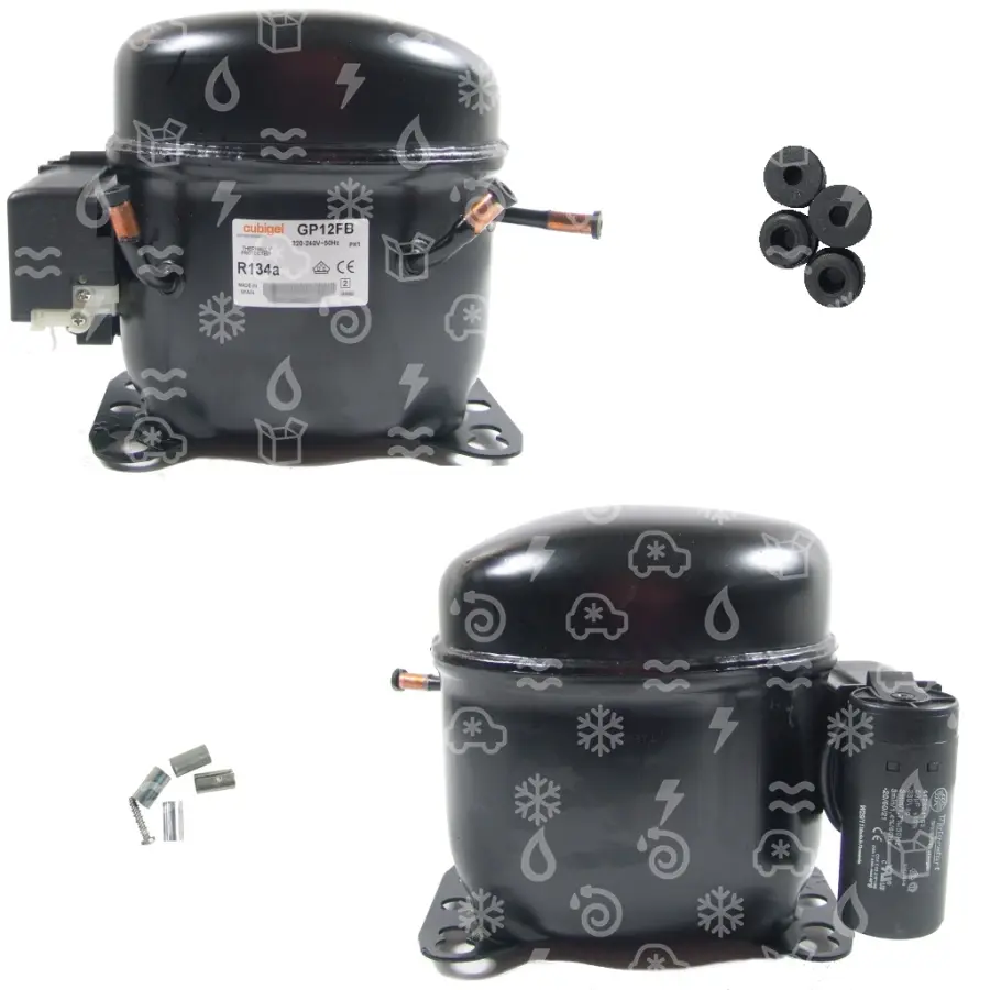 kompresor Cubigel / Huayi GP12FB / GPY12LA, LBP - R134a, 220 - 240 V